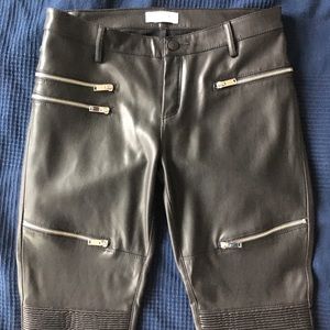 Zara Fake Leather Pants Size M